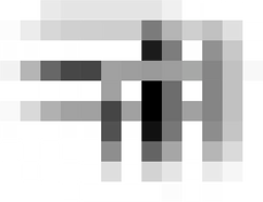 Censored sign,pixel blur